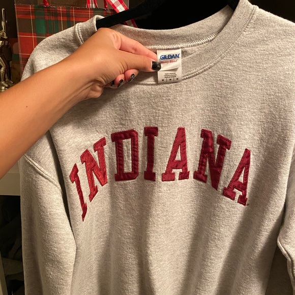 Gildan Sweaters - Indiana University Crewneck